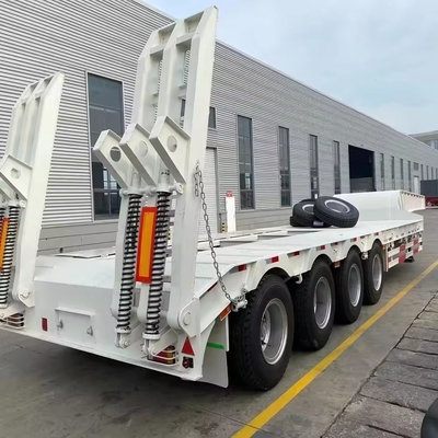 12 타이어 ISO/TS16949 인증을 받은 4X4 중량용 40t 부하를 운반할 수 있는 저침반 트럭 트레일러
