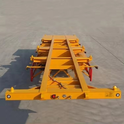 Zy Axle 2/3 Axles 평면 / 평면 갑판 / 평면 갑판 20/40 피트 컨테이너 / 건조 화물 판 반 트레일러 스틸 트럭 반 트레일러