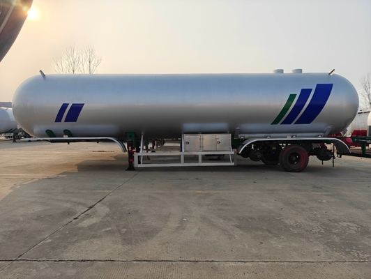 2/3 축 가스 탱크 LPG 탱크 반 트레일러 탱크 트럭 트레일러 액화 가스 탱크 반 트레일러