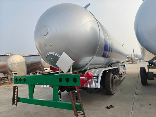 2/3 축 가스 탱크 LPG 탱크 반 트레일러 탱크 트럭 트레일러 액화 가스 탱크 반 트레일러