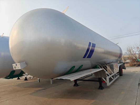 3 축 LPG 탱크 반 트레일러 25mt 25t 30t LPG 탱크 트레일러 13000x2500x3600mm