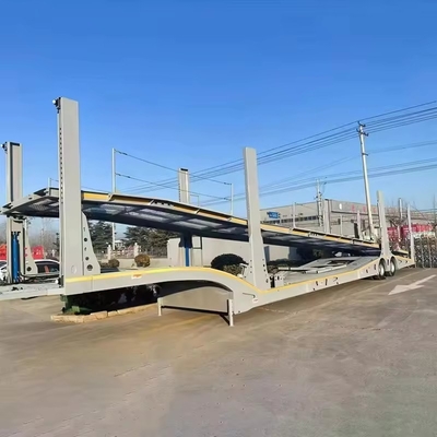 1500.00cm * 250.00cm * 310.00cm 자동차 운송 수송 텐덤 트레일러 듀얼 데크
