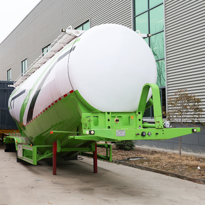 3 축 30000L/40000L/50000L 탄소 강철/무화강/알루미늄 합금 탱크/탱크 트럭 반 트레일러