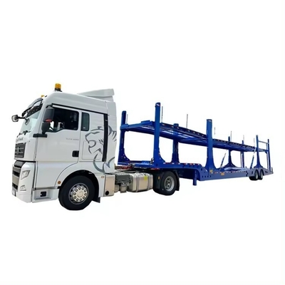 ISO/TS16949 인증을 받은 이중 2 축 8-12 자동차 운반용 반 트레일러