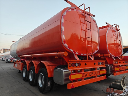 33000L 40000L 리터리 축 액체 연료 오일 탱크 1820mm 트레일러 반 트레일러