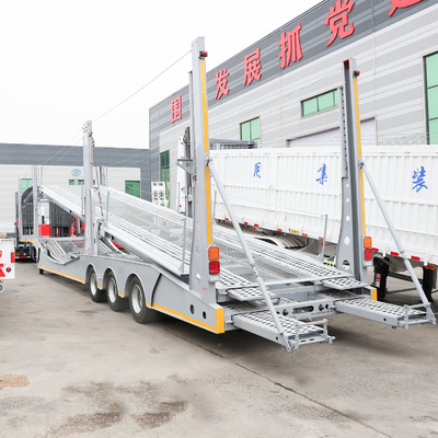 ISO9001 인증 및 BPW/Fuwa 축을 갖춘 60 톤의 로보이 반저장 트랙터 트레일러