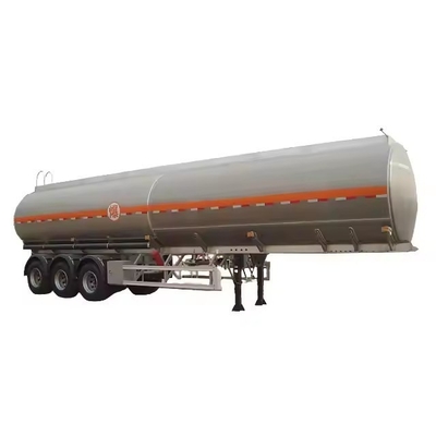 ISO9001 인증 2 축 45000 리터 탄소 강철 오일 탱크 연료 탱크 반 트레일러