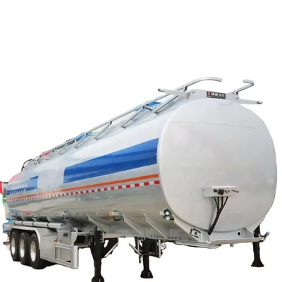 45000L 및 50000L 오일 디젤 연료 저장 탱크 오일 디스펜서 발판 1820mm와 함께 트럭 트레일러