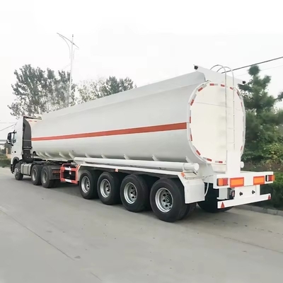 API 공기 작동 밸브 중량 50000 리터 3 축 오일 탱크 운송 반 트레일러