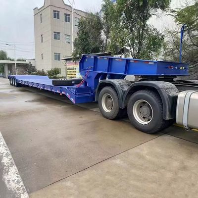오리지널 아울렛 스토어 12 타이어 평면 반 트레일러/Lowboy/Lowflated/Lowflated/Lowboy