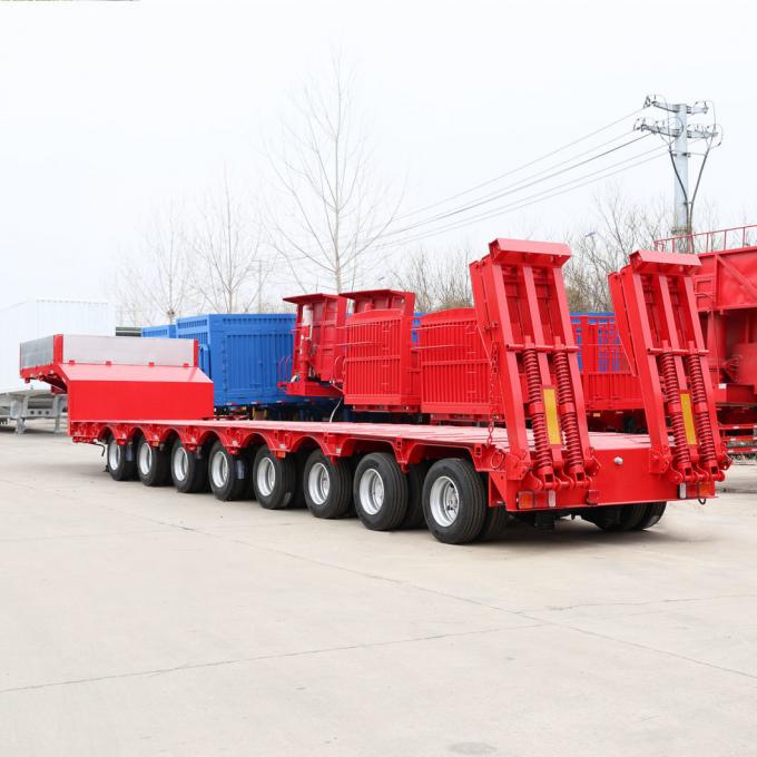China′ S Best Seller Hot Sale 3 Axles 4 Axles Low Bed Semi Trailers